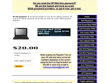 Tablet Screenshot of hp-netbook-bios-password.biospro.com