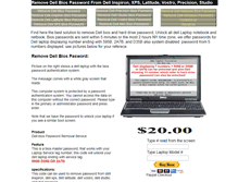 Tablet Screenshot of dell-backdoor-password.biospro.com