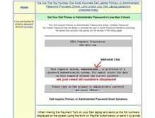 Tablet Screenshot of dell-primary-password.biospro.com